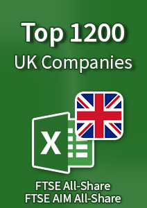 Top 1200 UK Companies – Excel Download