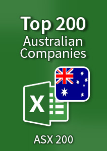 Top 200 Australian Companies – Excel Spreadsheet